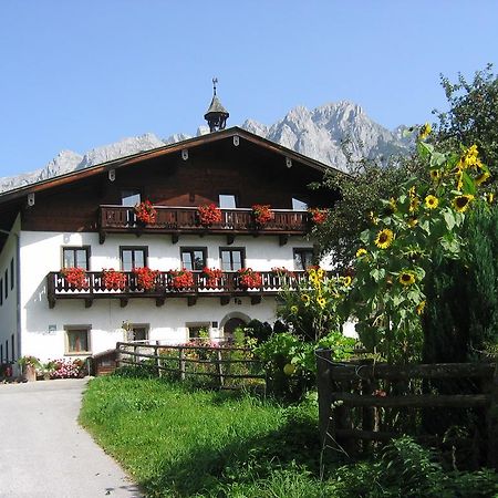 Bio-Bauernhof Rettenbachgut Werfen Esterno foto