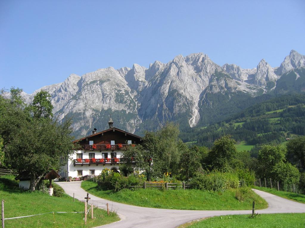 Bio-Bauernhof Rettenbachgut Werfen Esterno foto