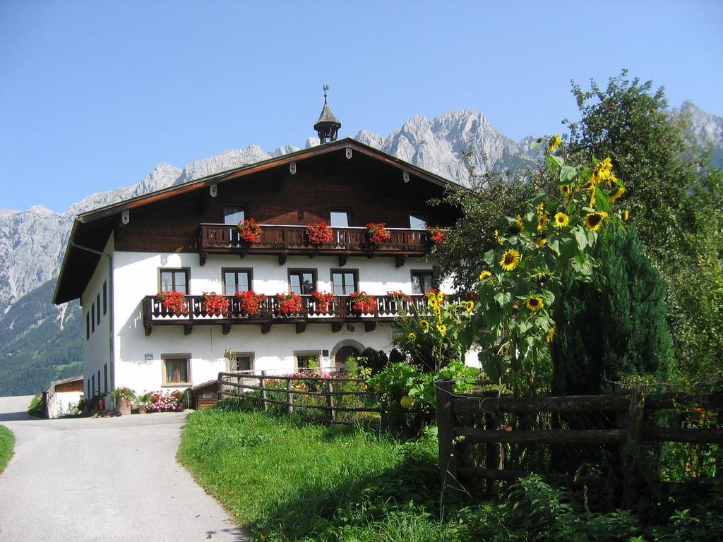 Bio-Bauernhof Rettenbachgut Werfen Esterno foto