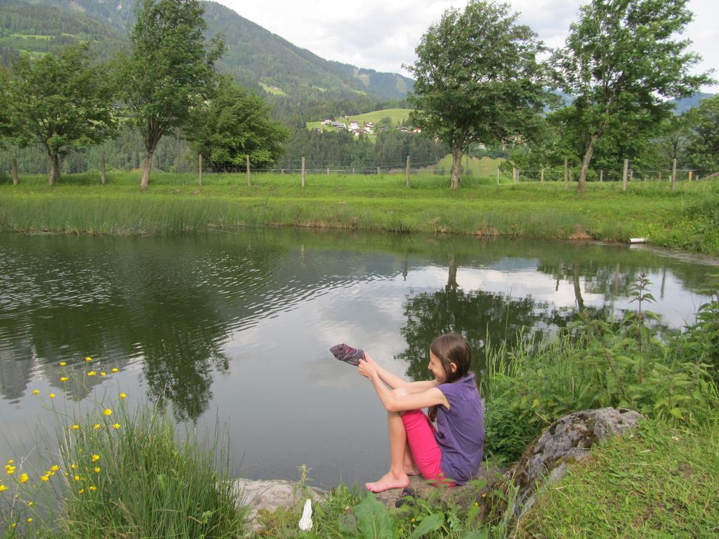 Bio-Bauernhof Rettenbachgut Werfen Esterno foto